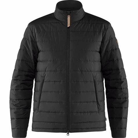 Fjallraven Men Kiruna Winter Jacket Black PH4767 Philippines